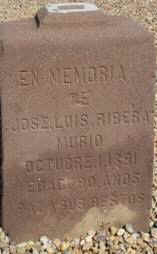My Great-Great-Grandfather Jose Luis Ribera