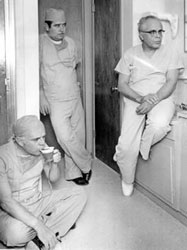 Photograph of Dr. Ramirez and others at a hospital