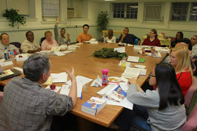 Fall 2011 Odyssey philosophy class, led by Faculty Coordinator, Professor Cris Mayo.