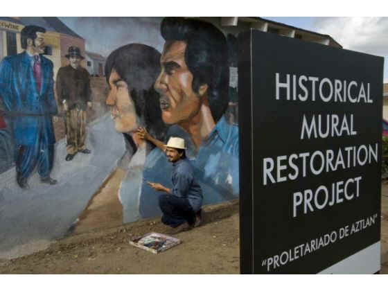 image2-Cypress Barrio mural restoration links generations