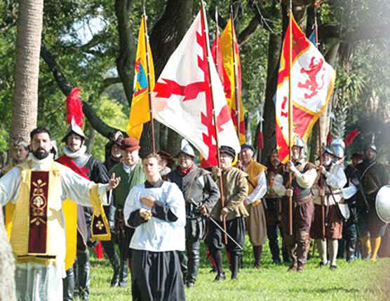 FLH Founding Day 2015 - Procession & Flags
