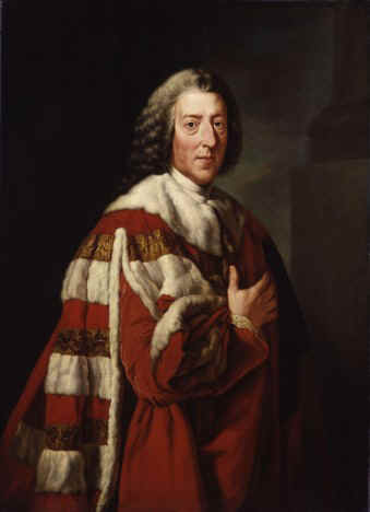 William Pitt, 1st Earl of Chatham, leo de Richard Brompton