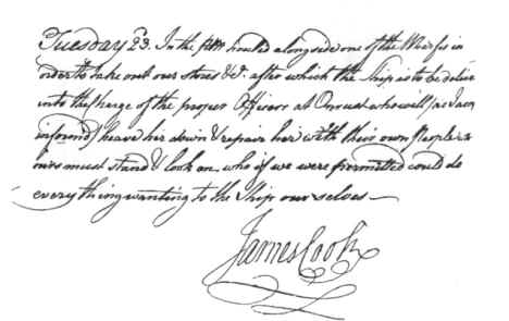 Carta de New Zelanda, explorada en 1769 y 1770, por el teniente James Cook, comandante de su majestad a bordo del Endeavour,.