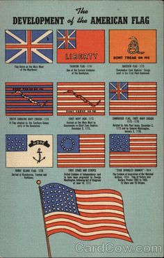 The Development of the American Flag Flags